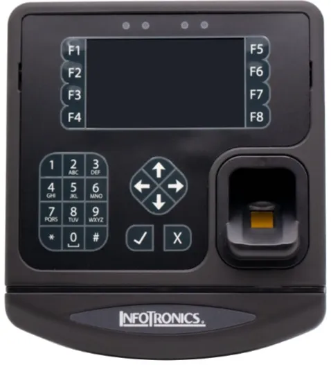 GT4L biometric time clock